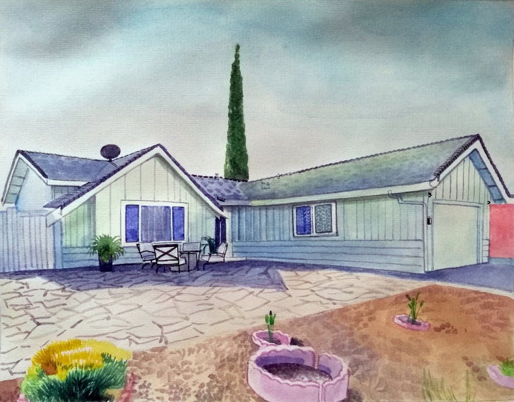 Artist-Rendered Painting