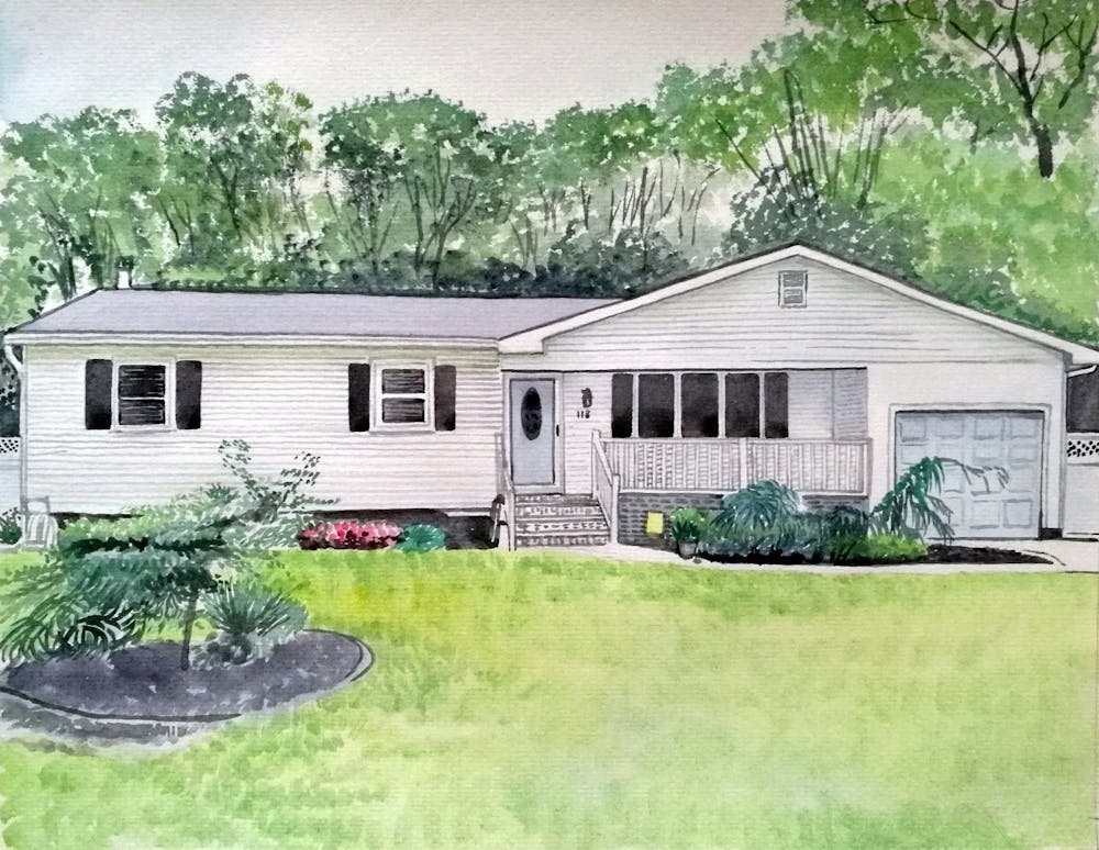 Artist-Rendered Painting