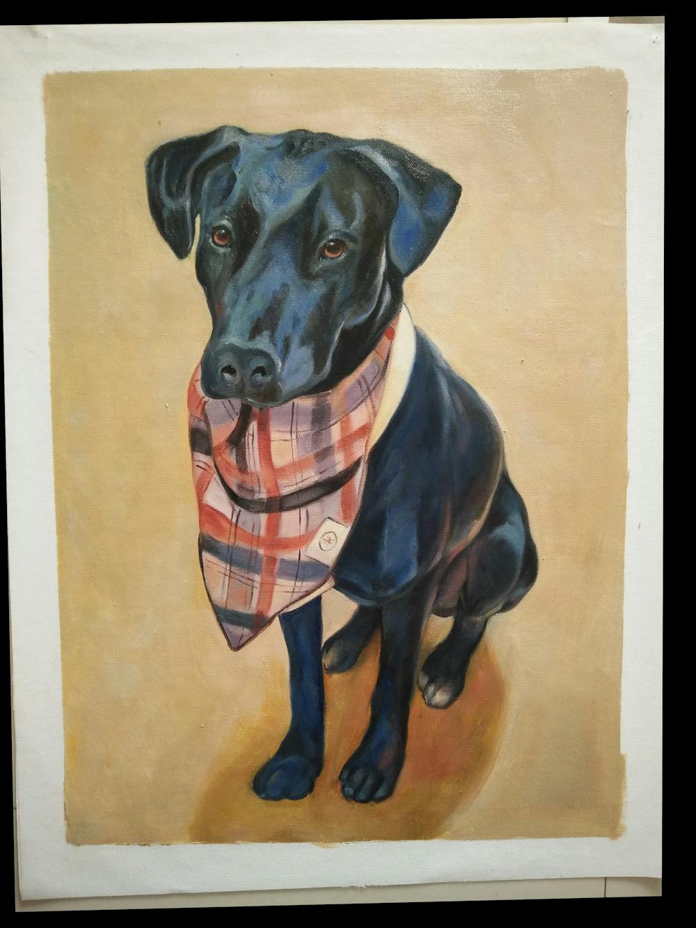 Artist-Rendered Painting