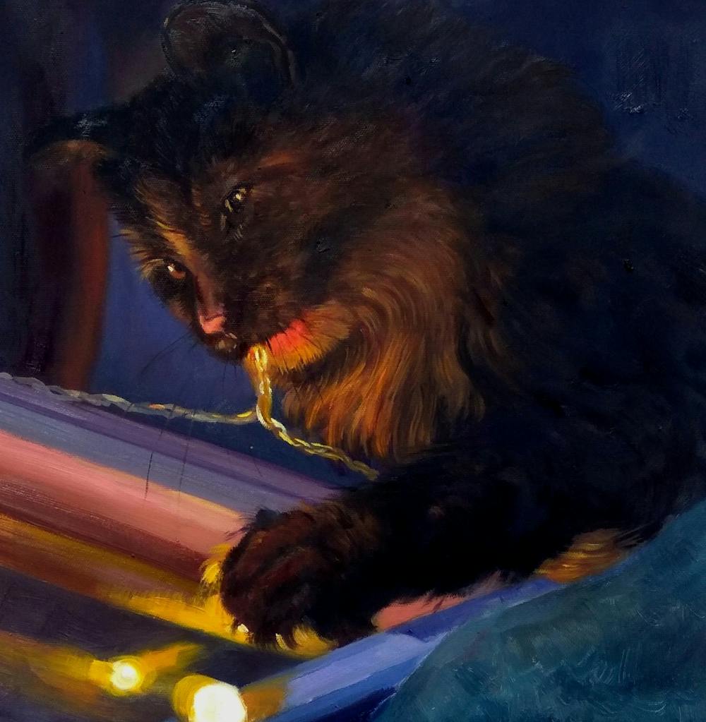 Artist-Rendered Painting