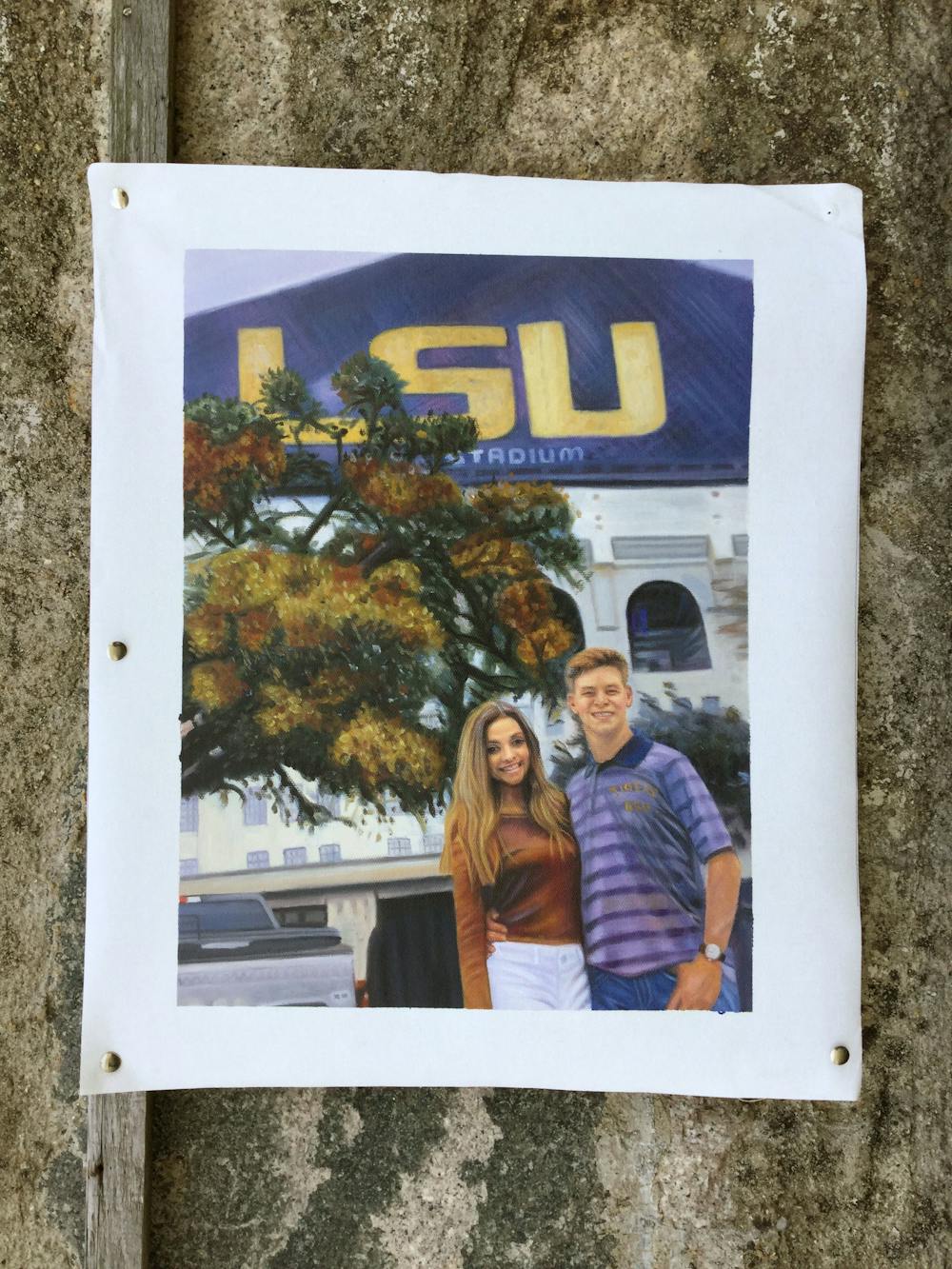 Artist-Rendered Painting