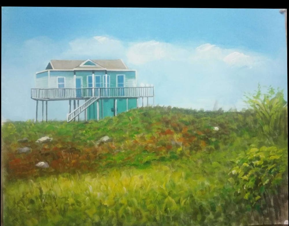 Artist-Rendered Painting