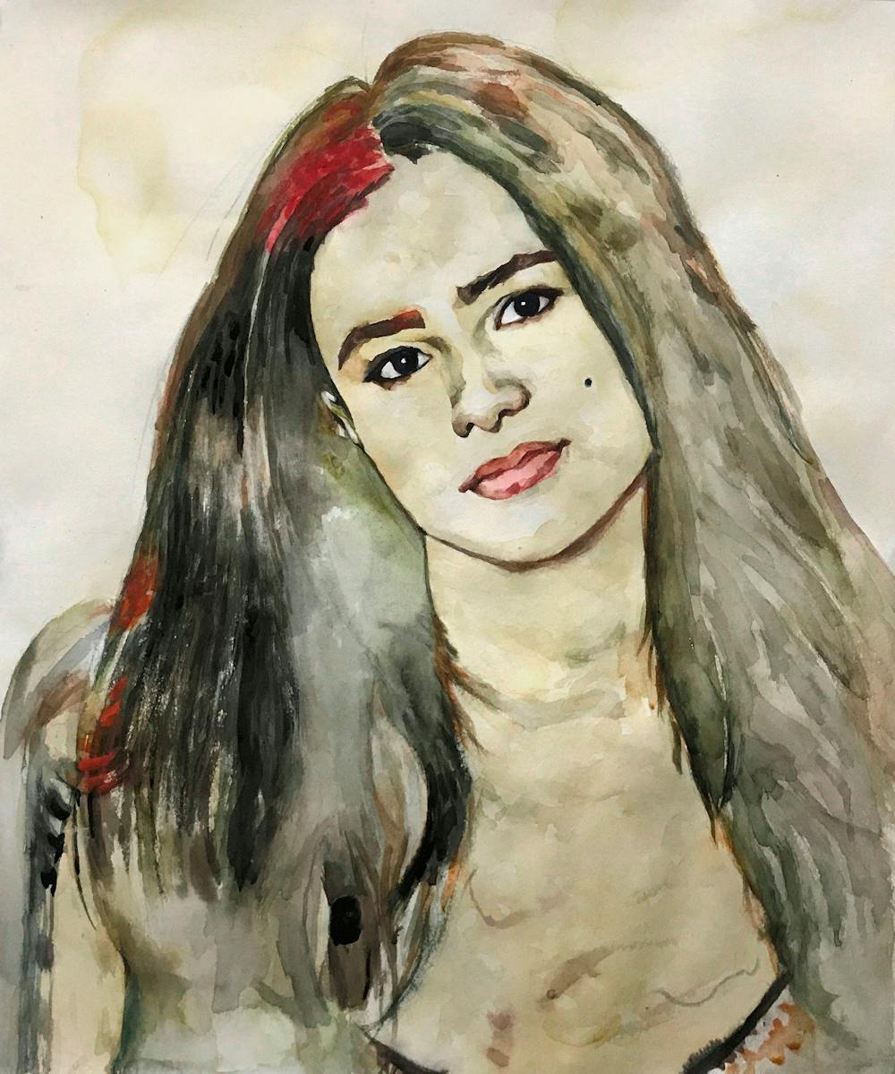 Artist-Rendered Painting