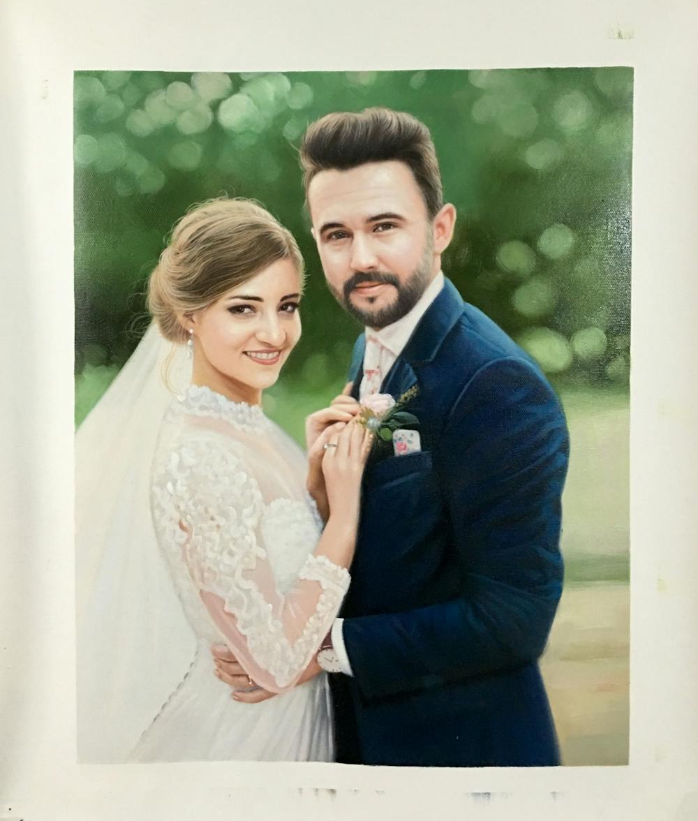 Artist-Rendered Painting