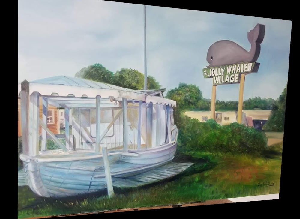 Artist-Rendered Painting