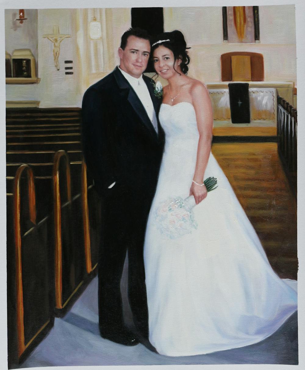 Artist-Rendered Painting