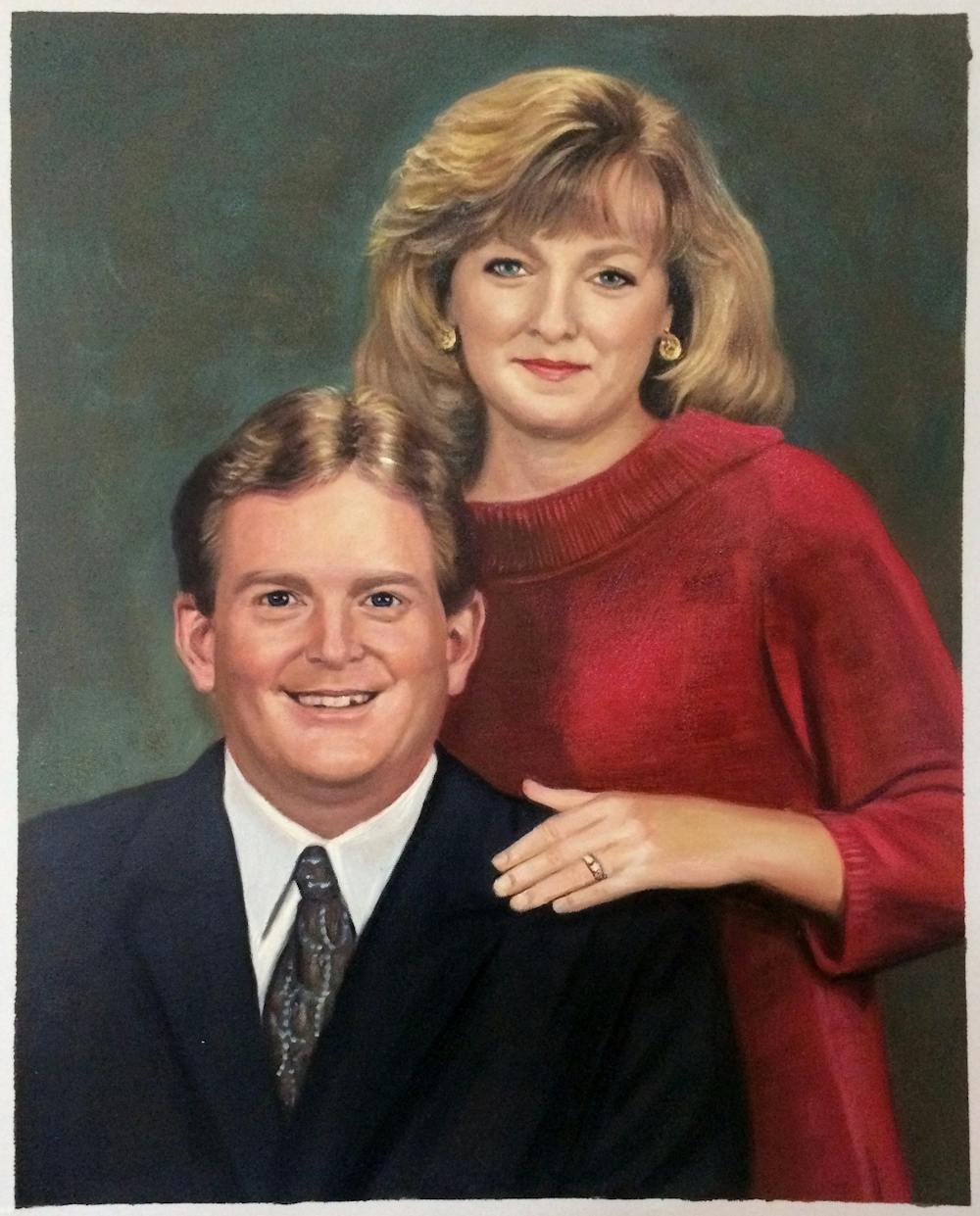 Artist-Rendered Painting