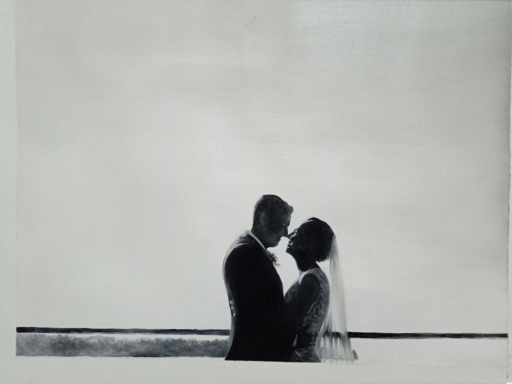 Artist-Rendered Painting