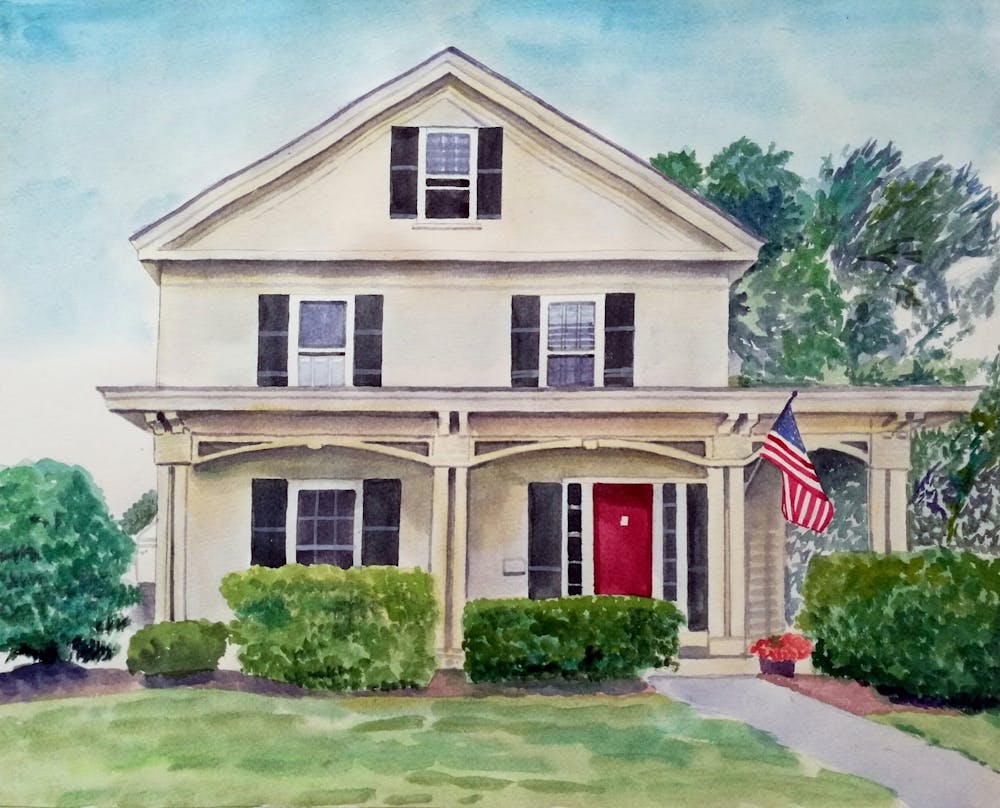 Artist-Rendered Painting