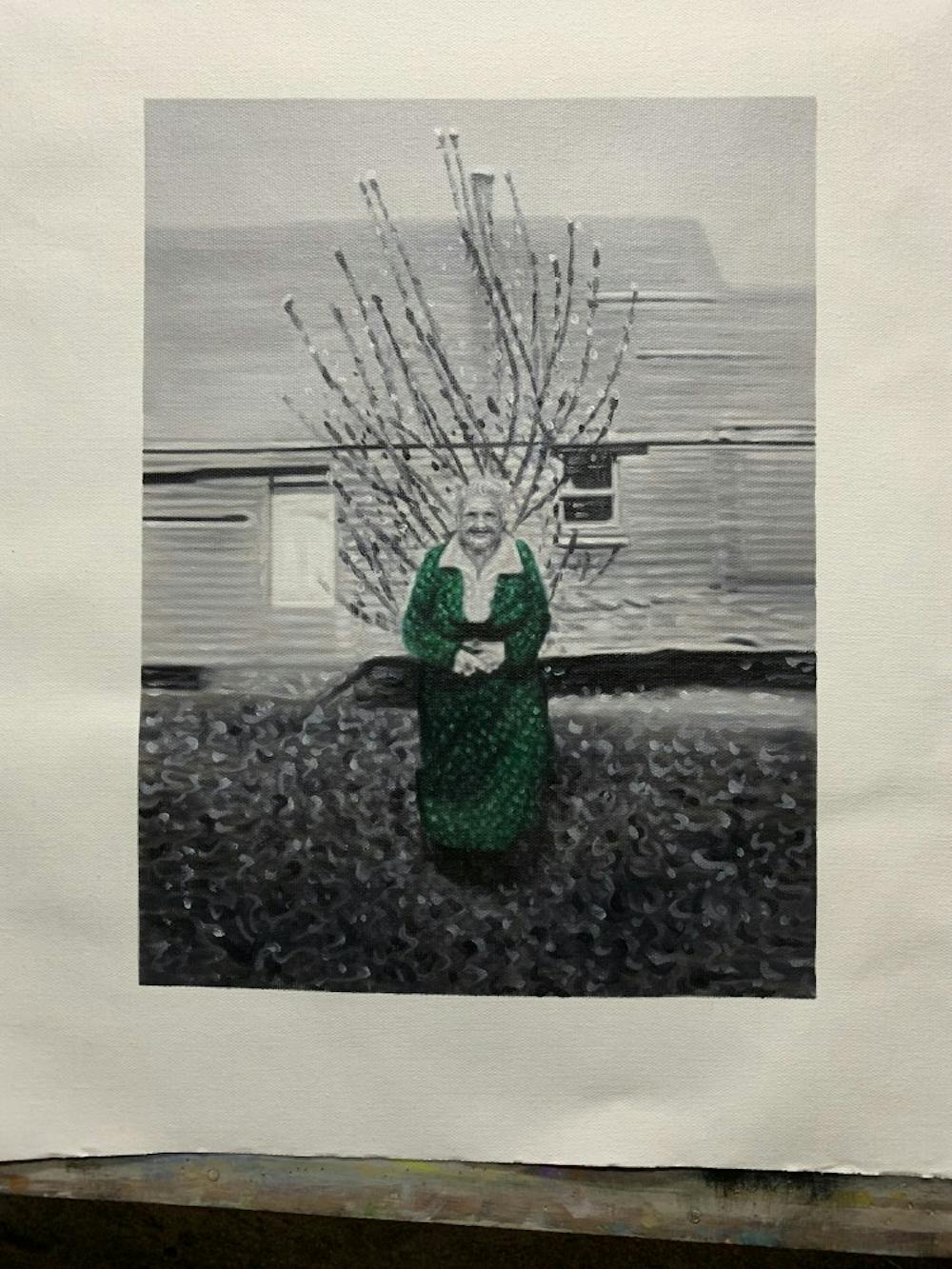 Artist-Rendered Painting