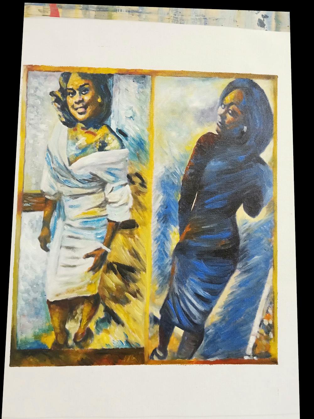 Artist-Rendered Painting