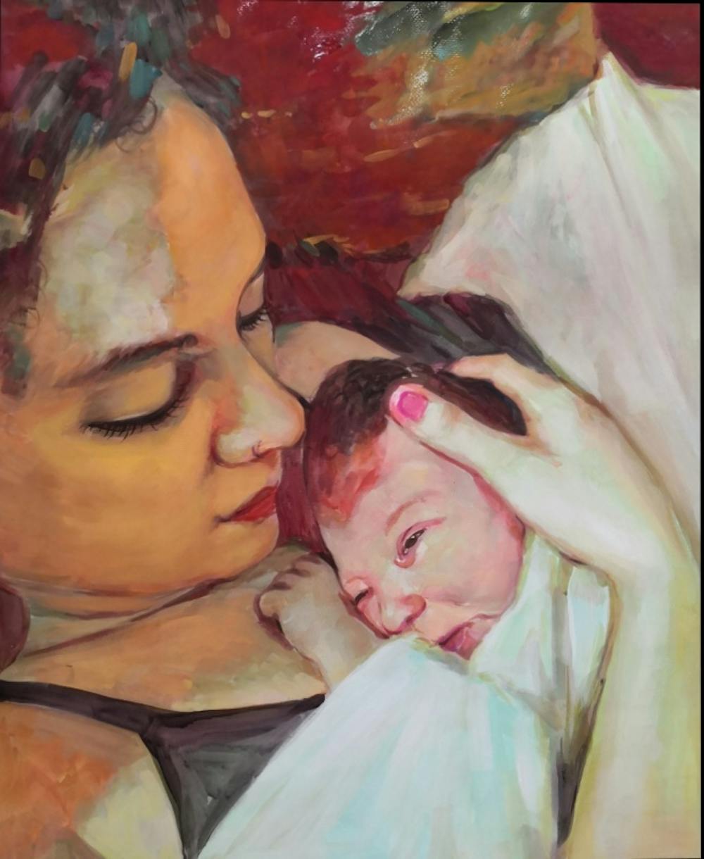 Artist-Rendered Painting