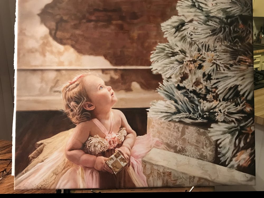 Artist-Rendered Painting