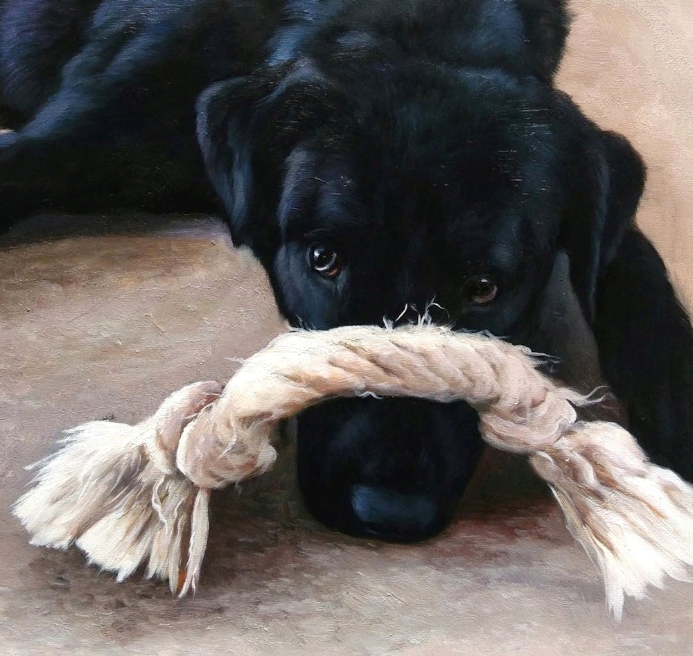 Artist-Rendered Painting