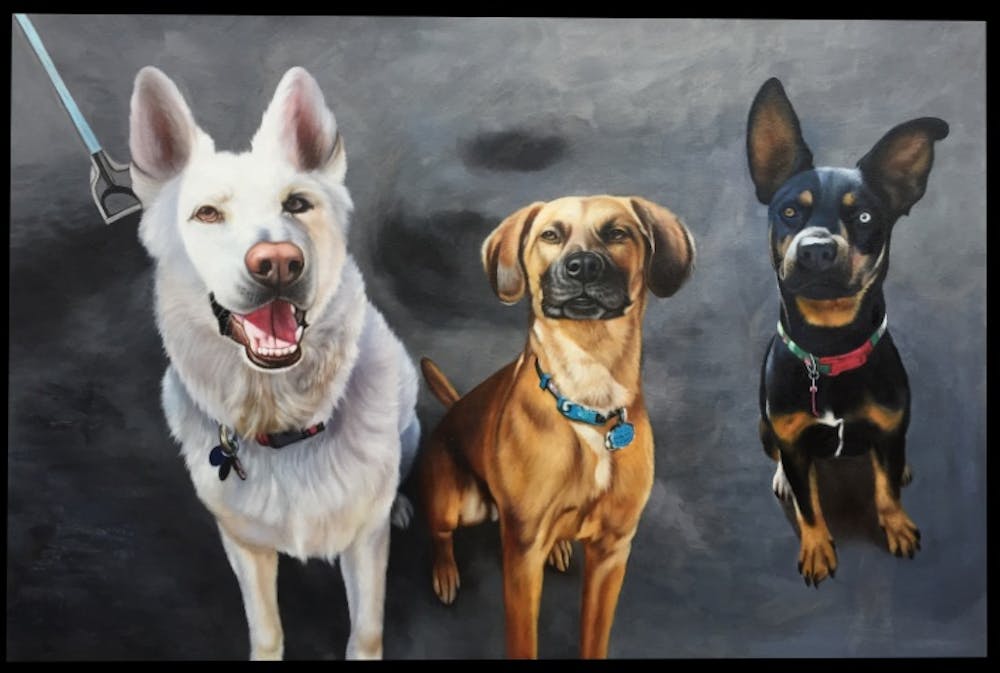 Artist-Rendered Painting