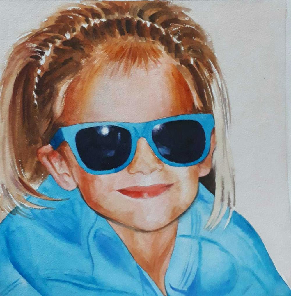 Artist-Rendered Painting