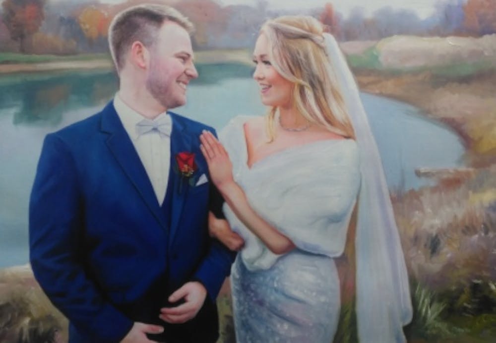 Artist-Rendered Painting