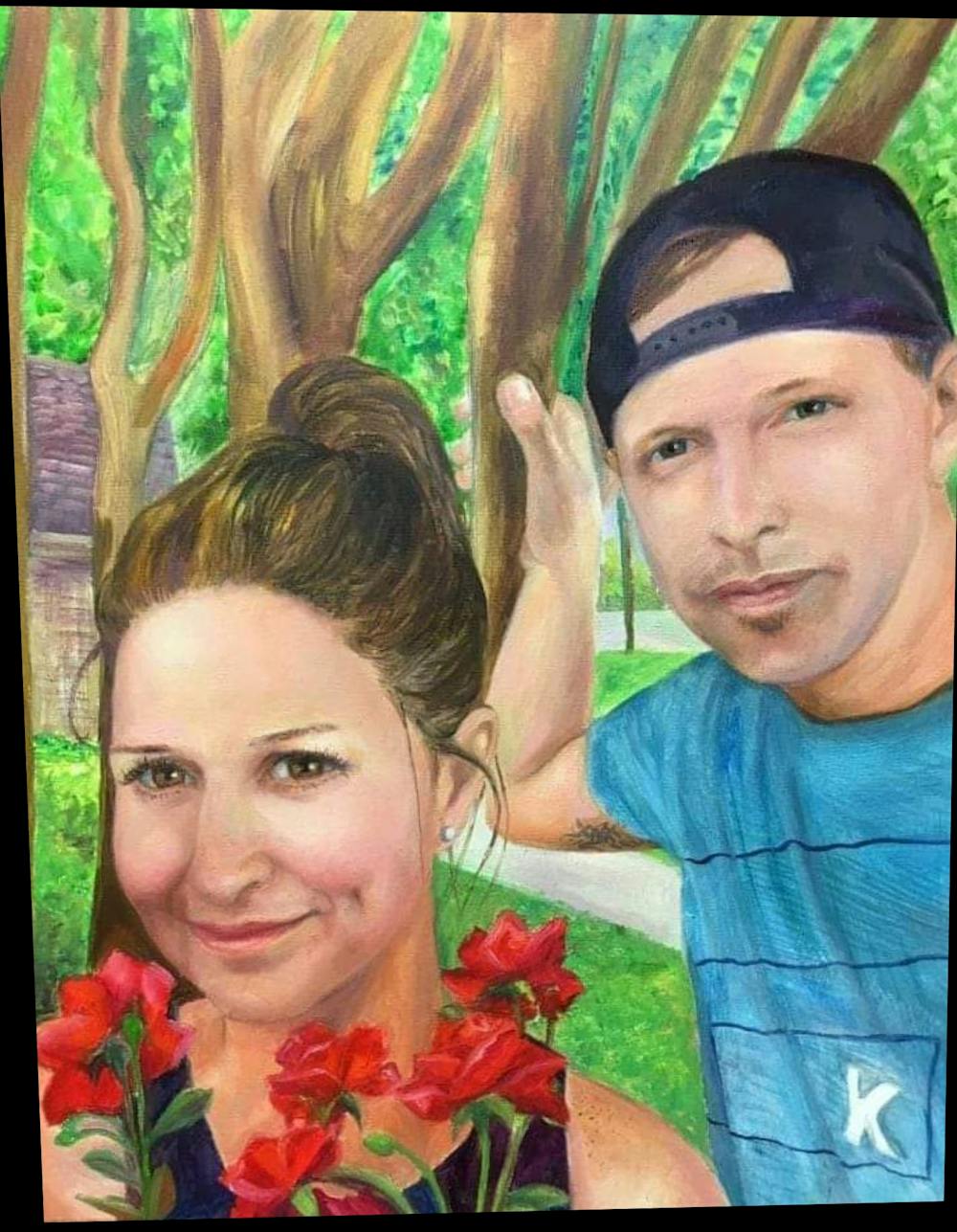 Artist-Rendered Painting