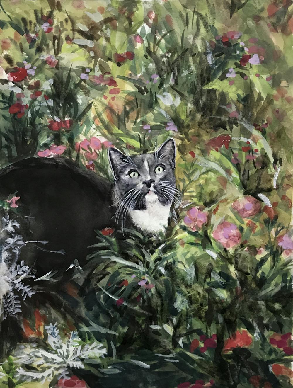 Artist-Rendered Painting