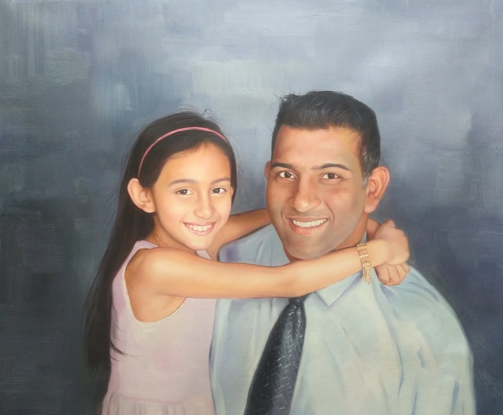 Artist-Rendered Painting