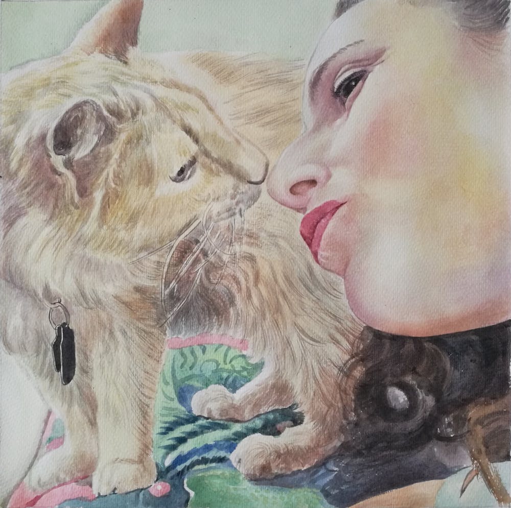 Artist-Rendered Painting