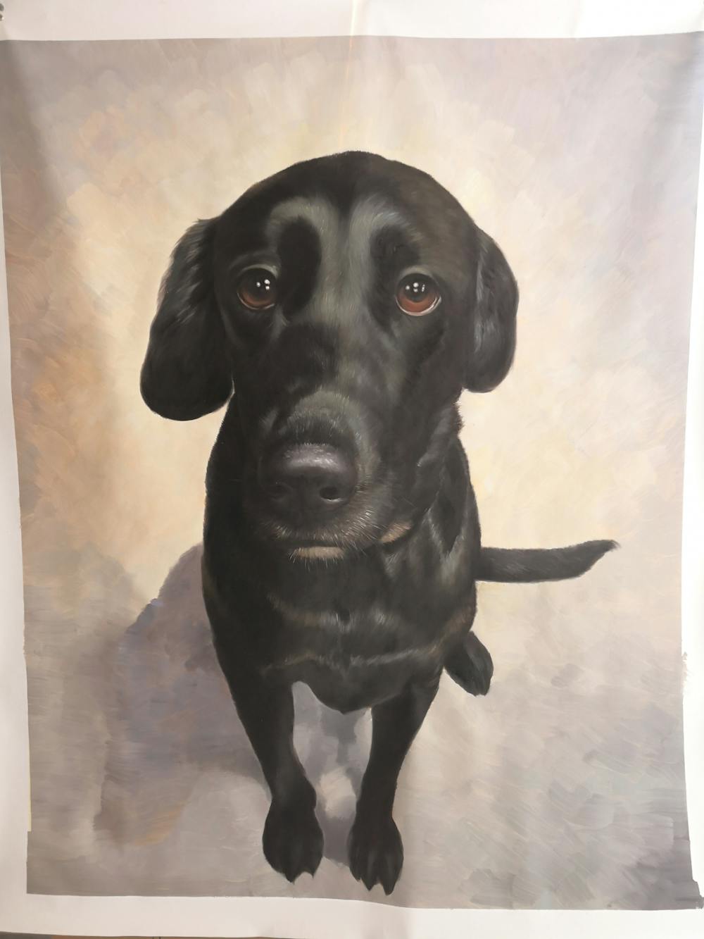 Artist-Rendered Painting