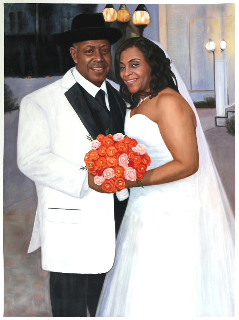 Artist-Rendered Painting