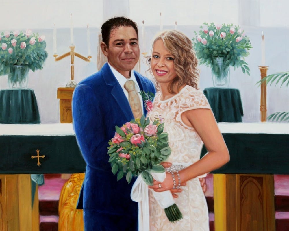 Artist-Rendered Painting