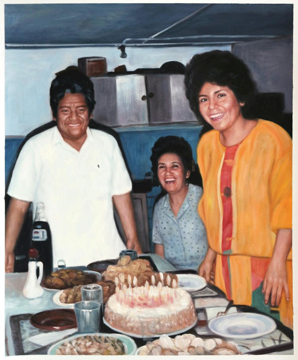 Artist-Rendered Painting