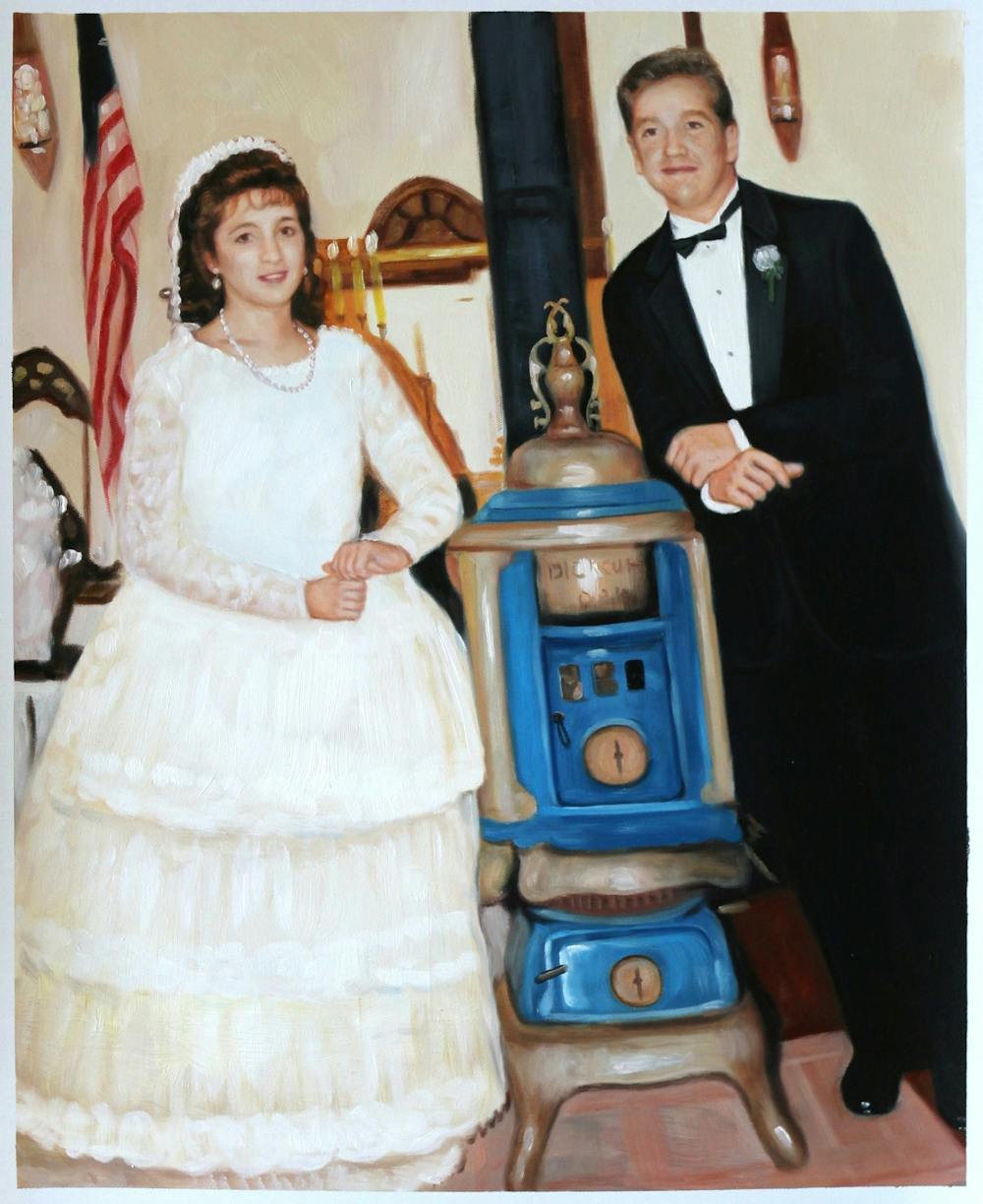 Artist-Rendered Painting