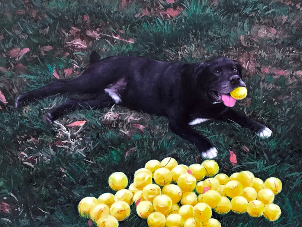 Artist-Rendered Painting