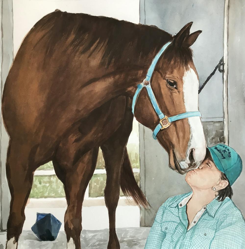 Artist-Rendered Painting