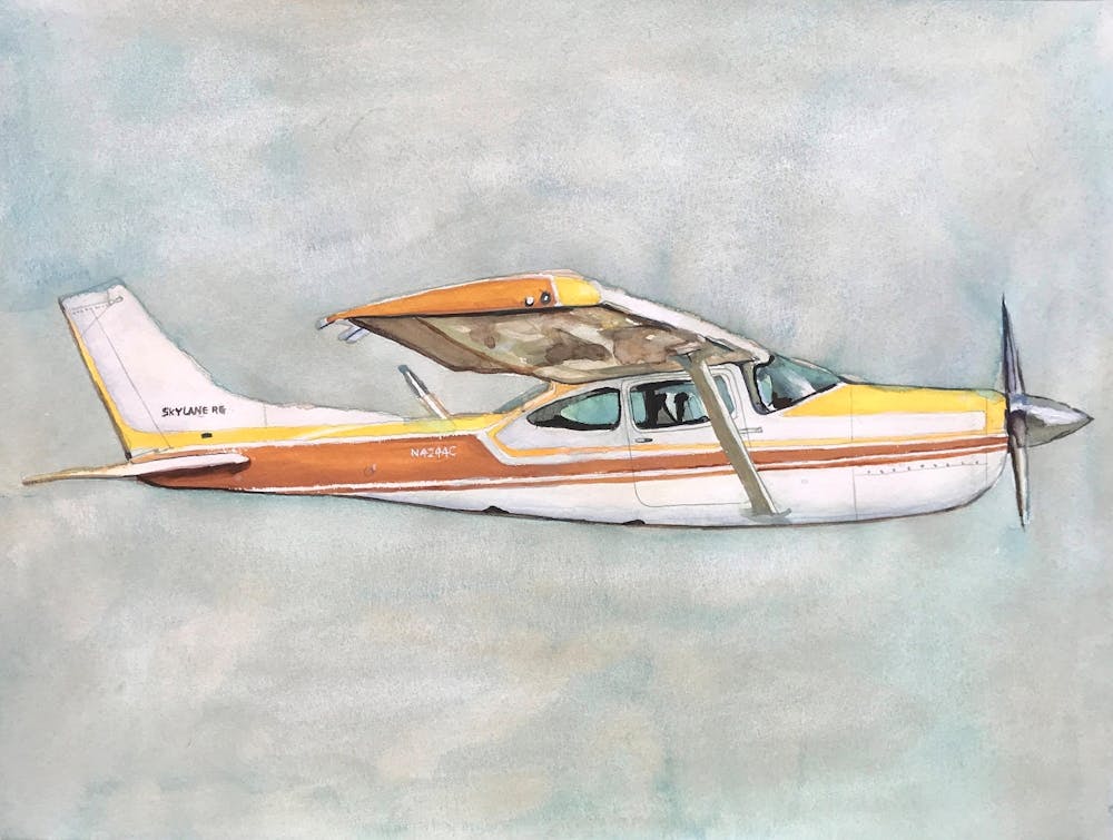 Artist-Rendered Painting