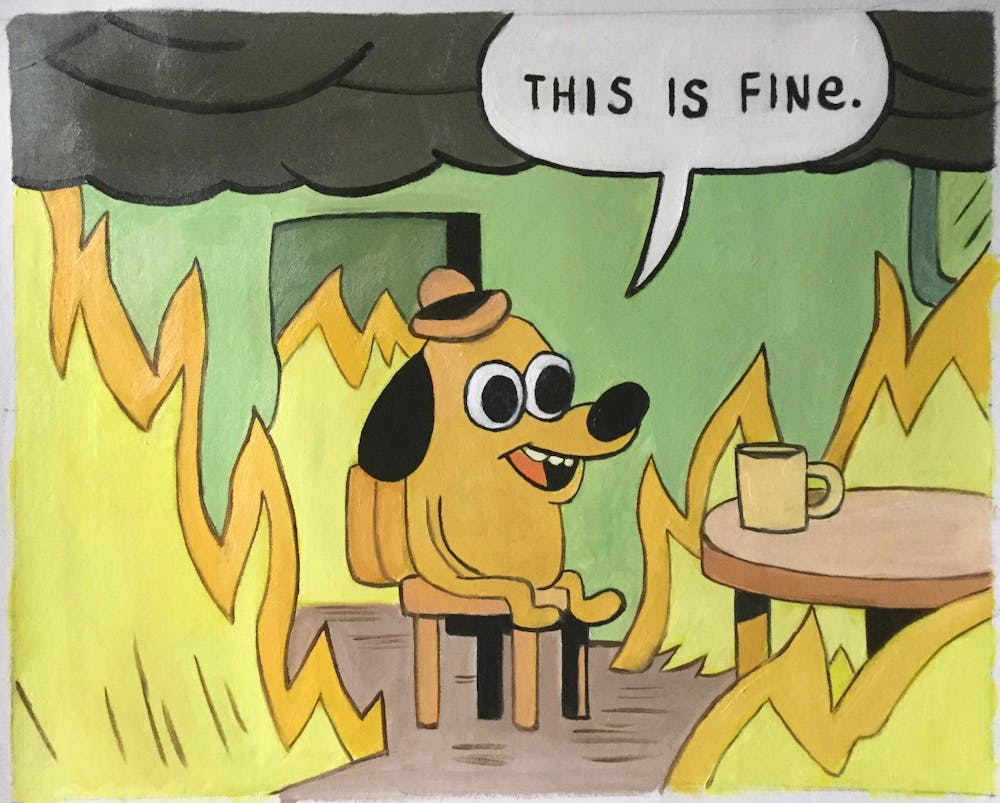 Artist-Rendered Painting