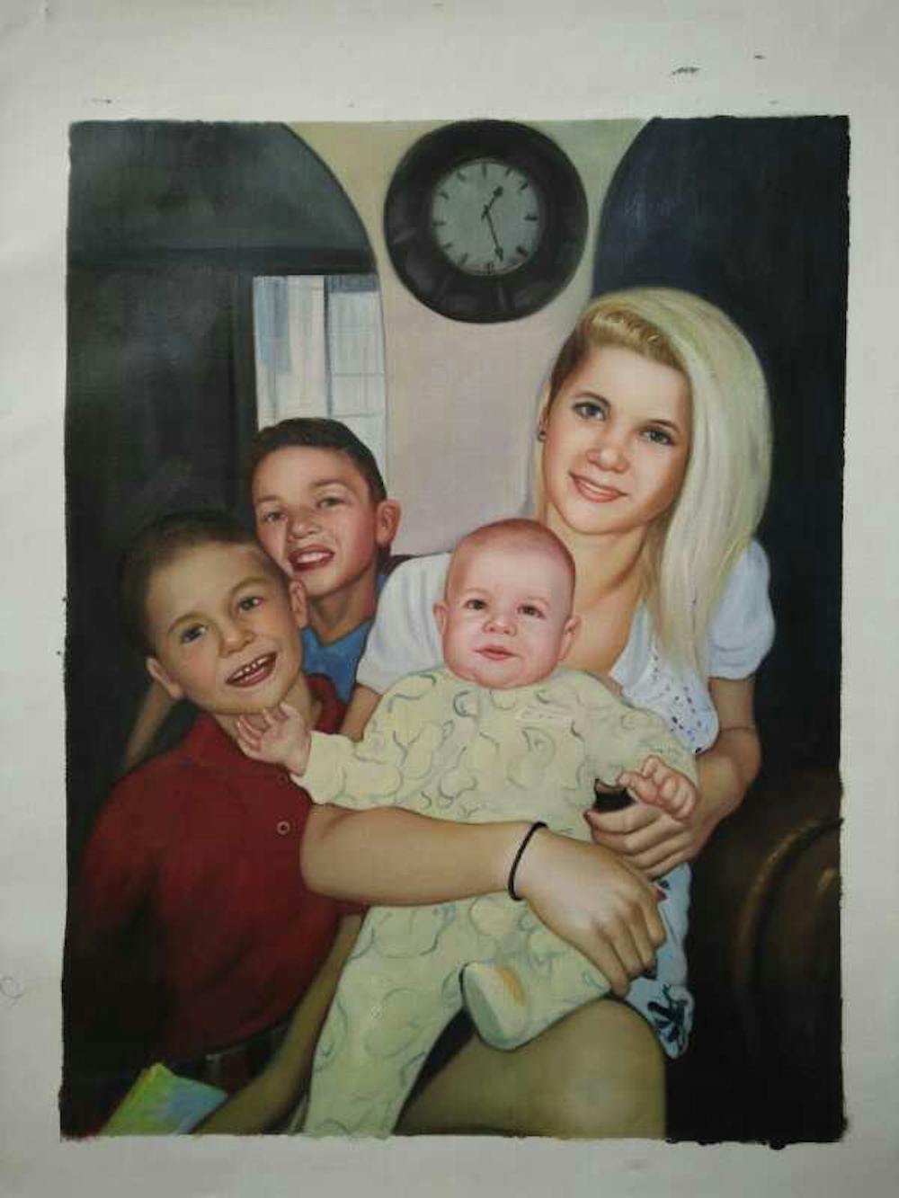 Artist-Rendered Painting