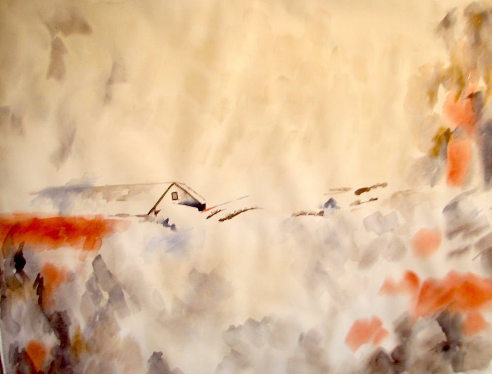 Artist-Rendered Painting