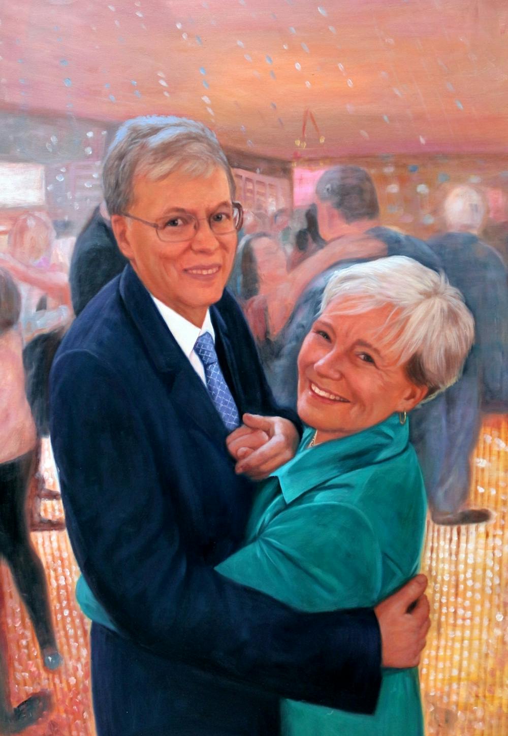 Artist-Rendered Painting