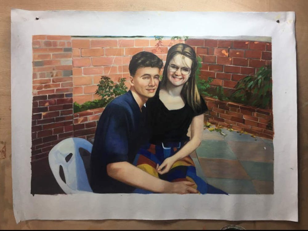 Artist-Rendered Painting