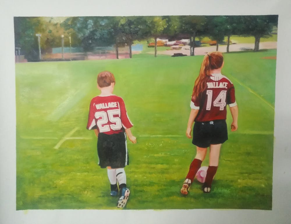 Artist-Rendered Painting