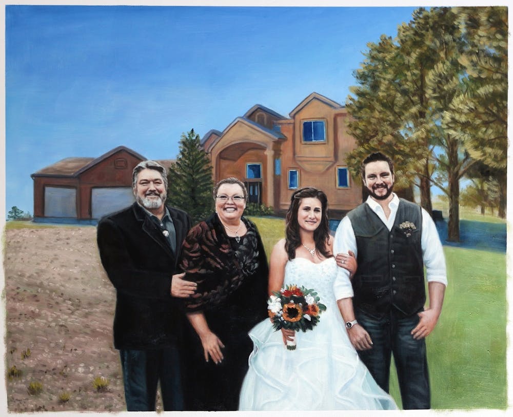 Artist-Rendered Painting