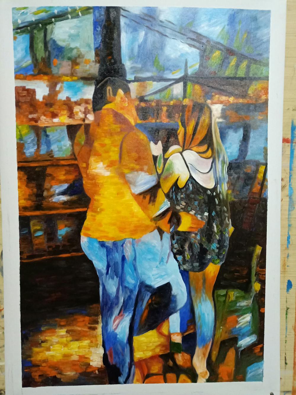 Artist-Rendered Painting