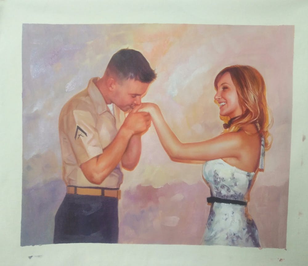 Artist-Rendered Painting