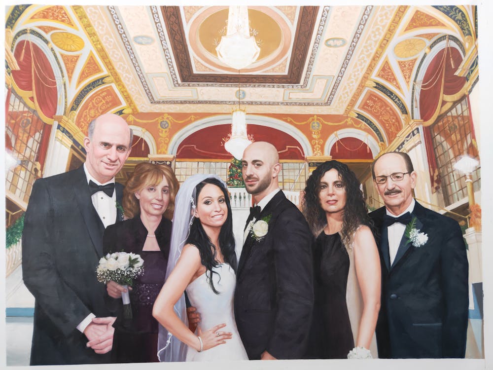 Artist-Rendered Painting