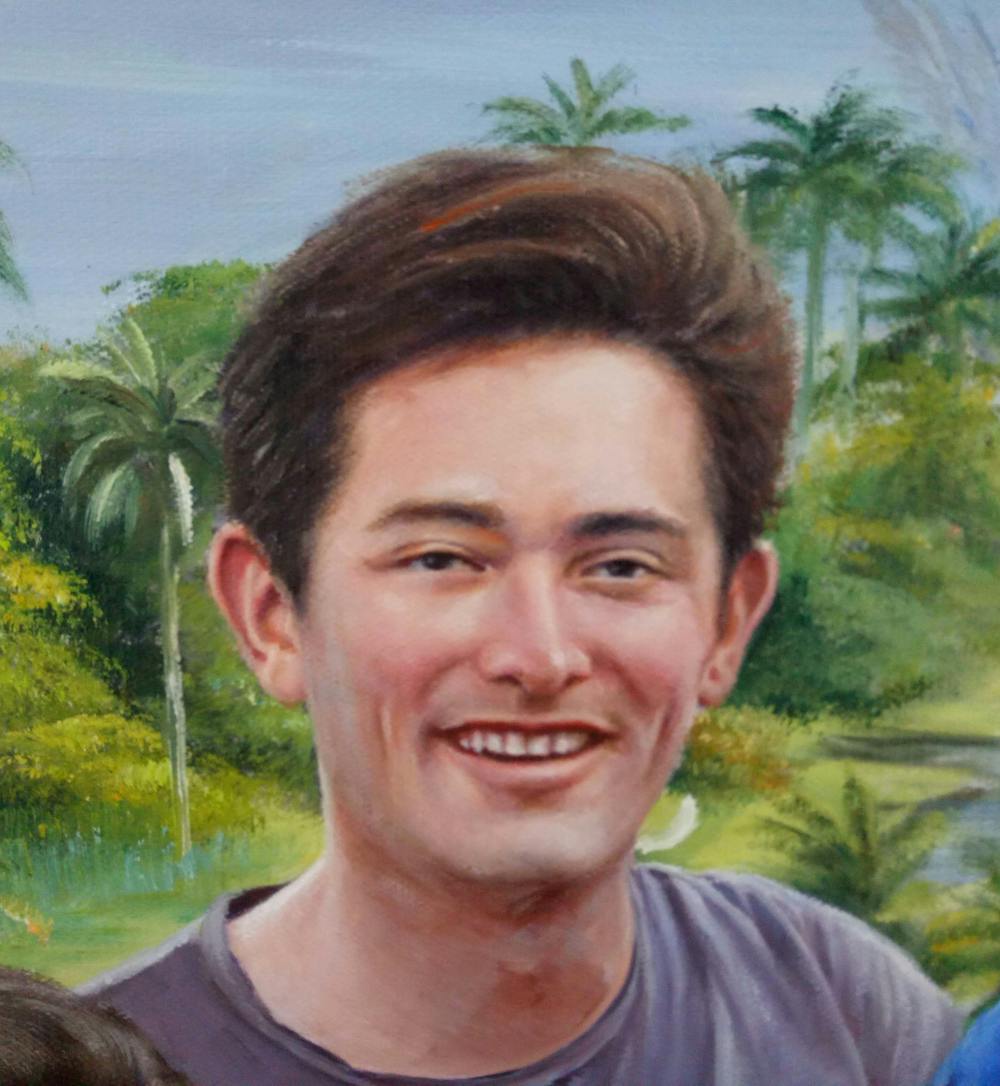 Artist-Rendered Painting