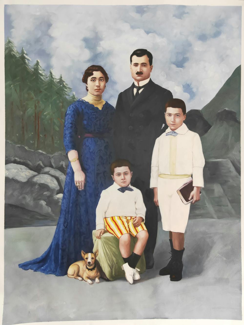 Artist-Rendered Painting