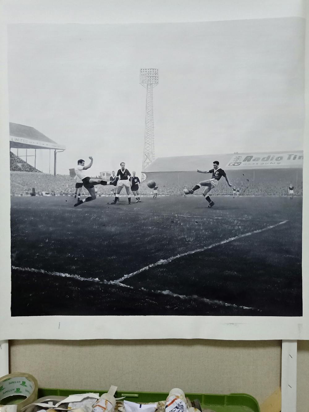 Artist-Rendered Painting