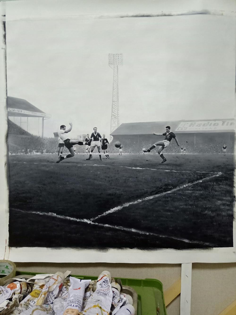 Artist-Rendered Painting