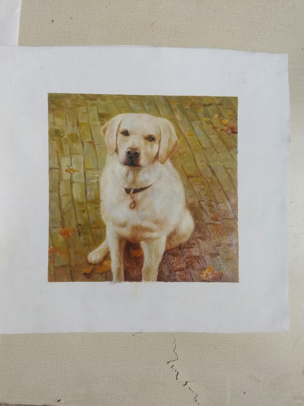 Artist-Rendered Painting