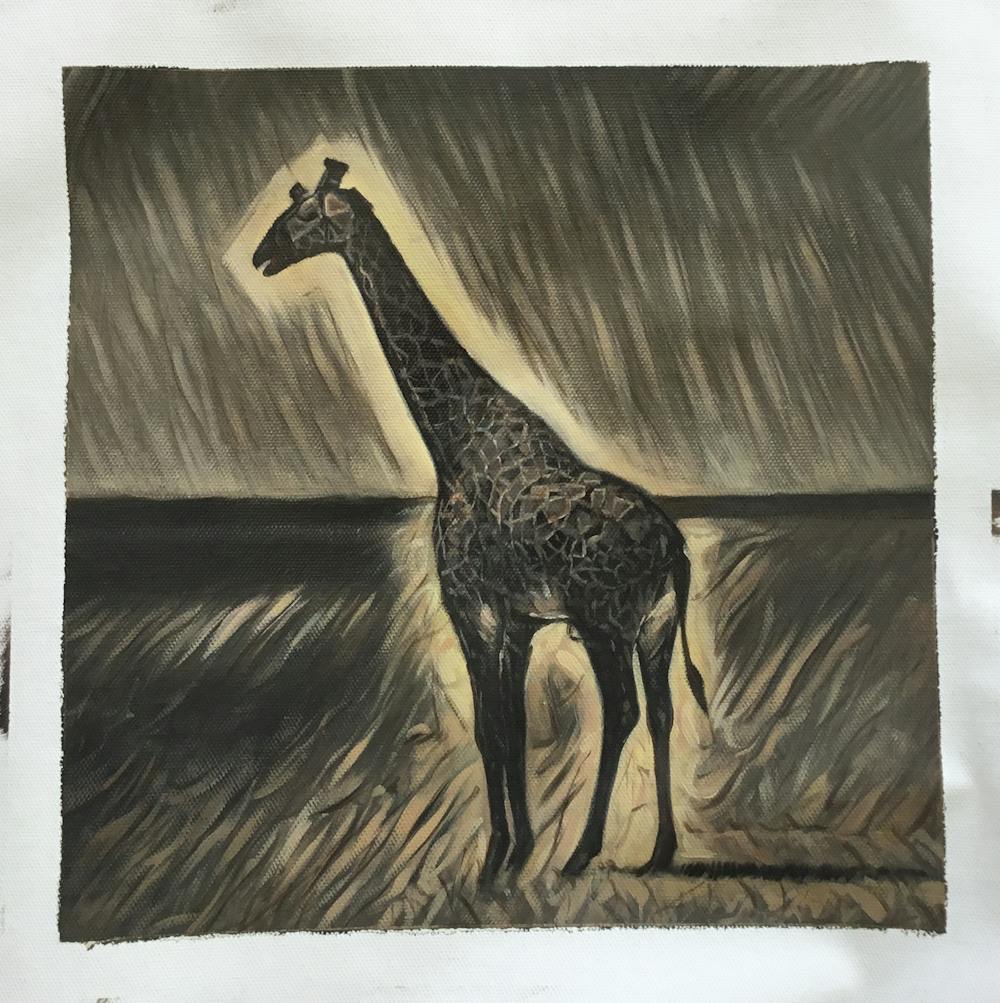 Artist-Rendered Painting