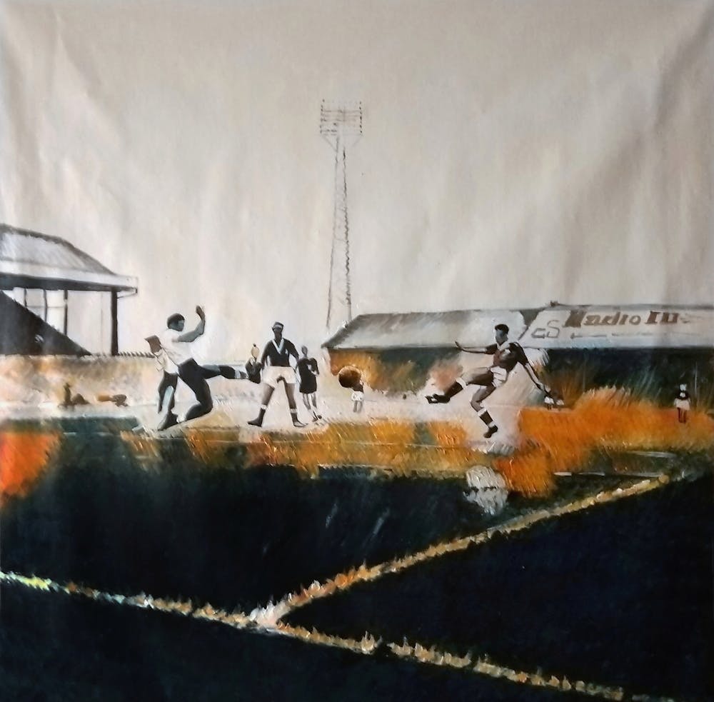 Artist-Rendered Painting